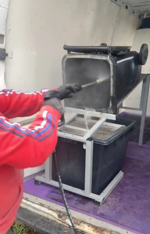 Síremlék, kuka, konténer, térkő tisztítás! - kép 3