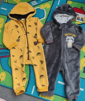 74 80-as ruhák (body-, nadrág-, pulcsicsomag, polár, plüss overál) - kép 4