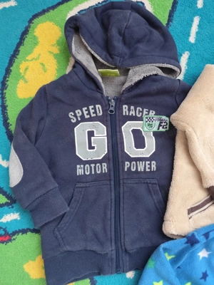 74 80-as ruhák (body-, nadrág-, pulcsicsomag, polár, plüss overál) - kép 13