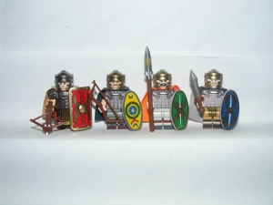 Lego Castle ókori Római katona figurák katonák provincíális auxilia segédcsapat 4db ÚJ - kép 2