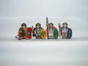 Lego Castle ókori Római katona figurák katonák provincíális auxilia segédcsapat 4db ÚJ - kép 3