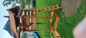 Kerti játszótér  akácból és tölgyból - kép 5