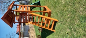 Kerti játszótér  akácból és tölgyból - kép 2