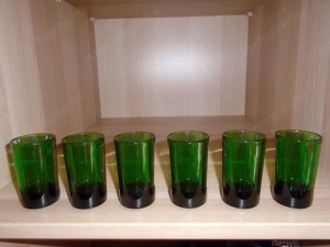 Zöld Jagermeister pohár 5cl 6db - kép 3