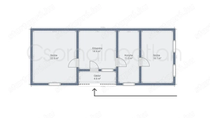 Szilsárkány - tégla építésű 2 szobás ház eladó - kép 6