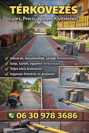 Térkövezés Mesterfokon 