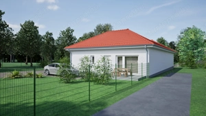 Pécsett a belváros szélén 3 szoba+amerikai konyha-nappalis most épülő ikerházi lakások eladók. - kép 4