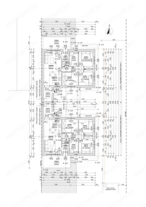 Pécsett a belváros szélén 3 szoba+amerikai konyha-nappalis most épülő ikerházi lakások eladók. - kép 9