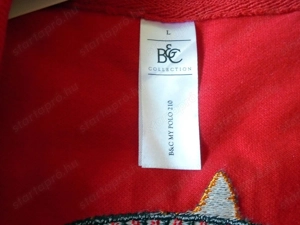 El Sabor piros teniszpóló L - kép 3