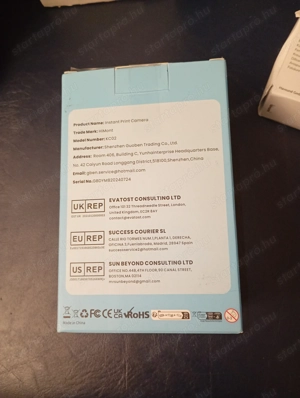 Gyermek fotókamera fehér nyomtatóval 10000ft óbuda személyes átvétel óbudán lakcimemen vagy előre fi - kép 4