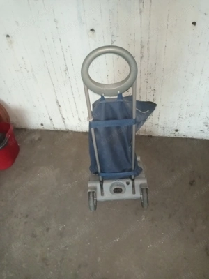 Eladó használt  2 kerekű húzó kocsi banyatank erős anyagból  15000ft  hagyatékból eladó massziv lehe - kép 3