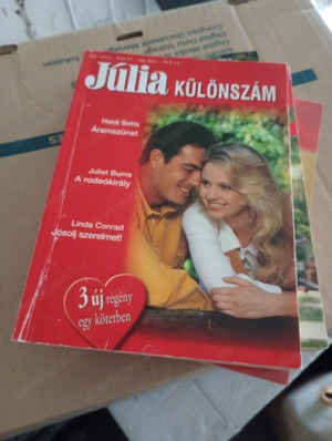 10 db -os Júlia, Romana könyvcsomag 10000ft óbuda   - kép 6