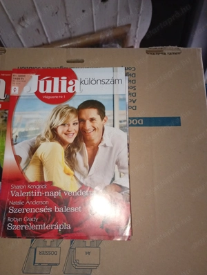 10 db -os Júlia, Romana könyvcsomag 10000ft óbuda   - kép 2