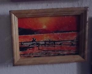 Tájkép festmény kép - kép 8