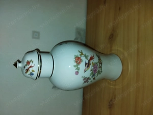 Hollóházi porcelán váza - kép 3