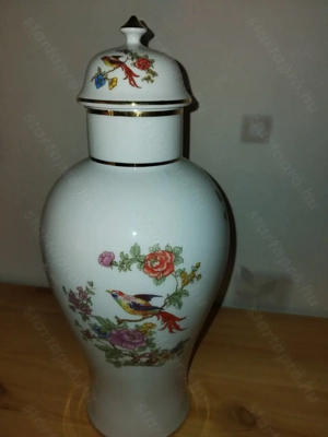 Hollóházi porcelán váza