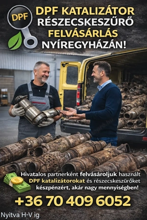 DPF Katalizátor Vásárlás Nyíregyházán! - kép 3