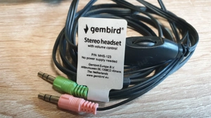 Mikrofonos fejhallgató eladó, 3,5mm jack dugós - kép 2