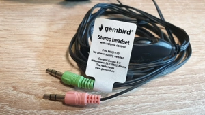 Mikrofonos fejhallgató eladó, 3,5mm jack dugós - kép 3