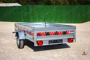 Új SEBAL - billenős P265 (265x150x39cm) utánfutó 543.000 Ft helyett bruttó 516.000 Ft - kép 4