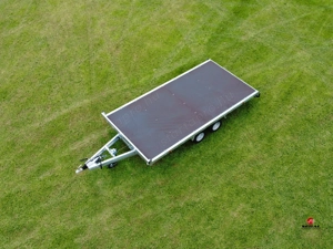 Új SEBAL - 4x2 méteres 2500 kg-os, billenős, hátsó rámpás autószállító utánfutó  - kép 14