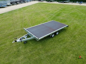 Új SEBAL - 4x2 méteres 2500 kg-os, billenős, hátsó rámpás autószállító utánfutó  - kép 7