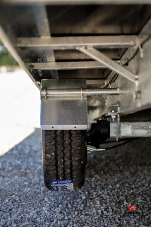 Új SEBAL - 4x2 méteres 2500 kg-os, billenős, hátsó rámpás autószállító utánfutó  - kép 20