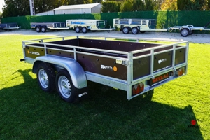 Új SEBAL - FF-300 fa oldalfalas utánfutó korláttal akciósan csak bruttó 759.000 Ft - kép 15