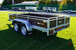 Új SEBAL - FF-300 fa oldalfalas utánfutó korláttal akciósan csak bruttó 759.000 Ft - kép 14