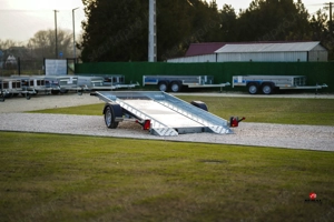 Új SEBAL - Tieflader 350 autószállító utánfutó (1800kg) akciósan CSAK 1.199.000 Ft - kép 6