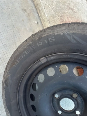 4 db Nokian 185 65 r15 nyári gumi kerekek felnivel - kép 3