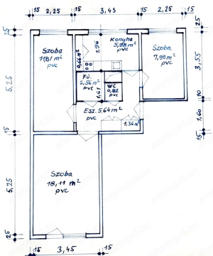Nyíregyháza Jósavárosban 56 nm-es, liftes, erkélyes, szigetelt, 3 szobás lakás eladó! - kép 13