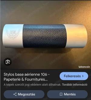 Francia 106-os légibázis repülős töltőtoll és golyóstoll eladó - kép 3