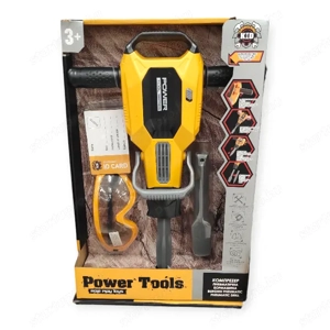 Pneumatikus kalapács, légkalapács játék hanggal   gyerekeknek