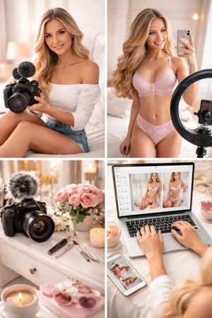    Teljes körű segítség hölgyeknek tartalomgyártáshoz   