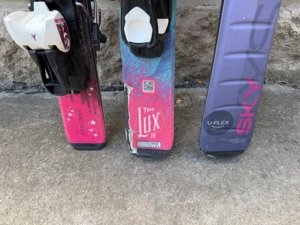 90 cm 110 cm 120 cm lányos carving sílécek Eladóak Atomic Salomon Elan - kép 5