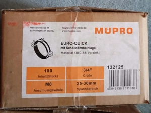 100 db. bontatlan Müpro 3 4" 132125 gumis bilincs eladó! - kép 2