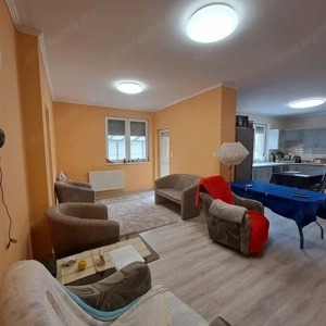 Monoron, központtól nem messze teljesen felújított 92 m2-es társasházi lakás 200 m2-es telekkel  - kép 5