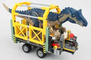 Lego komp. Jurassic World 76966 Allosaurus Allosaurust szállító kamion ÚJ - kép 4