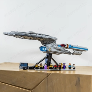 Lego komp. Star Trek 10356 U.S.S. Enterprise űrhajó 3600db Lepin ÚJ - kép 5