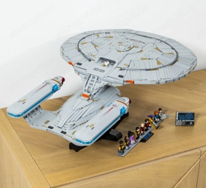 Lego komp. Star Trek 10356 U.S.S. Enterprise űrhajó 3600db Lepin ÚJ - kép 4