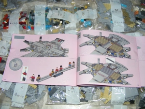 Lego komp. Star Trek 10356 U.S.S. Enterprise űrhajó 3600db Lepin ÚJ - kép 10