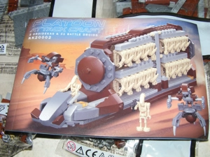 Lego komp. Star Wars 75085 Battle Droid csapatszállító +2 Droideca 540db ÚJ - kép 2