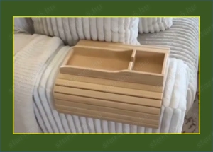 ÚJ, kanapé-karfára hajtogatható, rendszerező