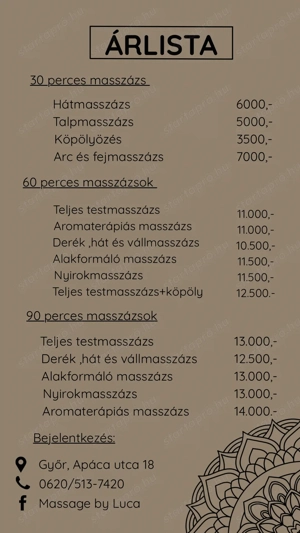 Relaxáló, lazító svédmasszázs Győrben - kép 2