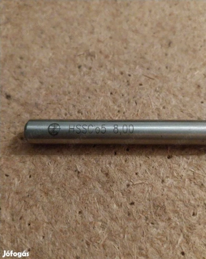 Eladó új D8.0 cseh Nástroje CZ HSS Co5 hosszú fúró. - kép 2