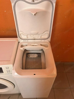 Használt Zanussi ZWP 580 Felültöltős mosógép [H17609] 1-3 hónap garanciával - kép 2