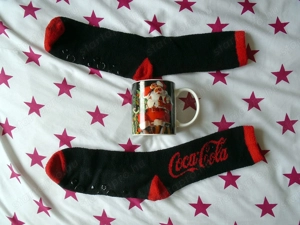 Coca-Cola házizokni+bögre - kép 4