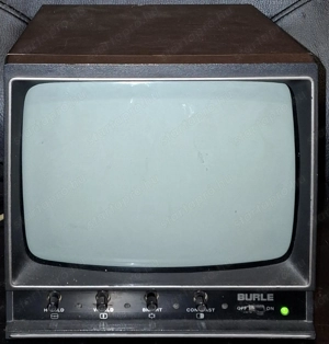 BURLE TC1910AX, 10 collos BW CRT monitor, eladó - kép 3