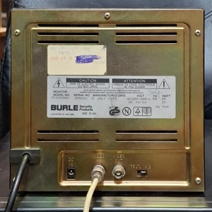 BURLE TC1910AX, 10 collos BW CRT monitor, eladó - kép 5
